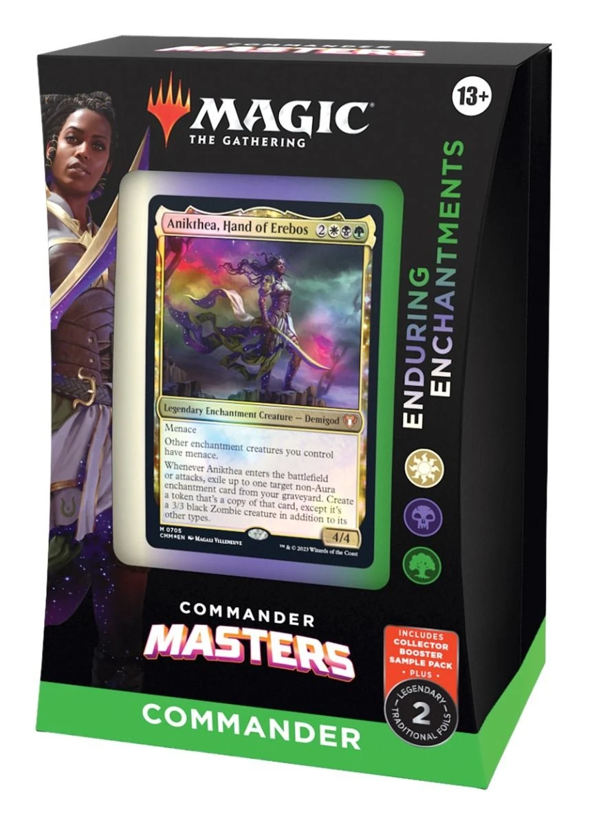 Wizards Of The Coast Magic The Gathering: Commander Masters: Enduring Enchantments Commander Deck 3 Wizards Of The Coast Magic The Gathering: Commander Masters: Enduring Enchantments Commander Deck