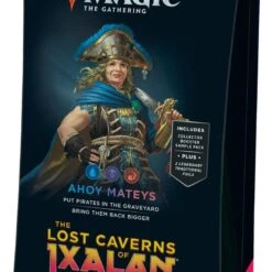 Wizards Of The Coast Magic The Gathering: The Lost Caverns Of Ixalan: Ahoy Mateys Commander Deck