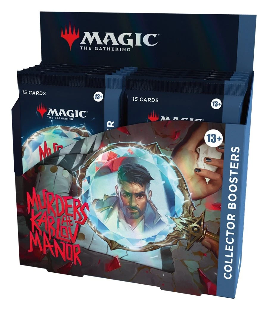 Wizards Of The Coast Magic The Gathering: Murders At Karlov Manor: Collector Booster Box 3 Wizards Of The Coast Magic The Gathering: Murders At Karlov Manor: Collector Booster Box