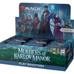 Wizards Of The Coast Magic The Gathering: Murders At Karlov Manor: Play Booster Box