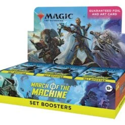 Wizards Of The Coast Magic The Gathering: March Of The Machine: Set Booster Box