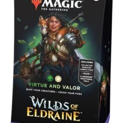 Wizards Of The Coast Magic The Gathering: Wilds Of Eldraine: Virtue And Valor Commander Deck